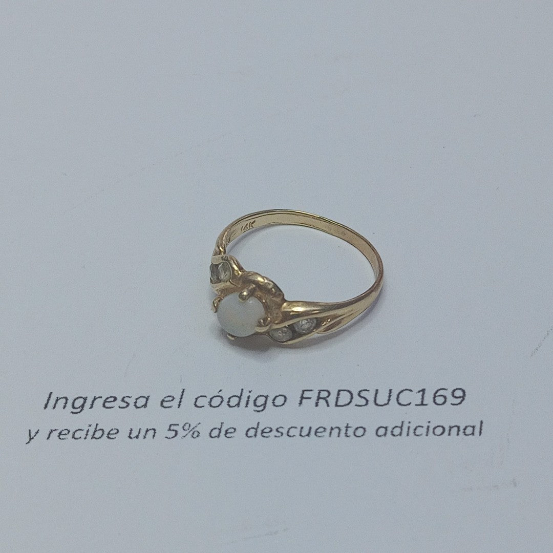 ANILLITO ORO 14 K 2.5 GRMS (SEMINUEVO)