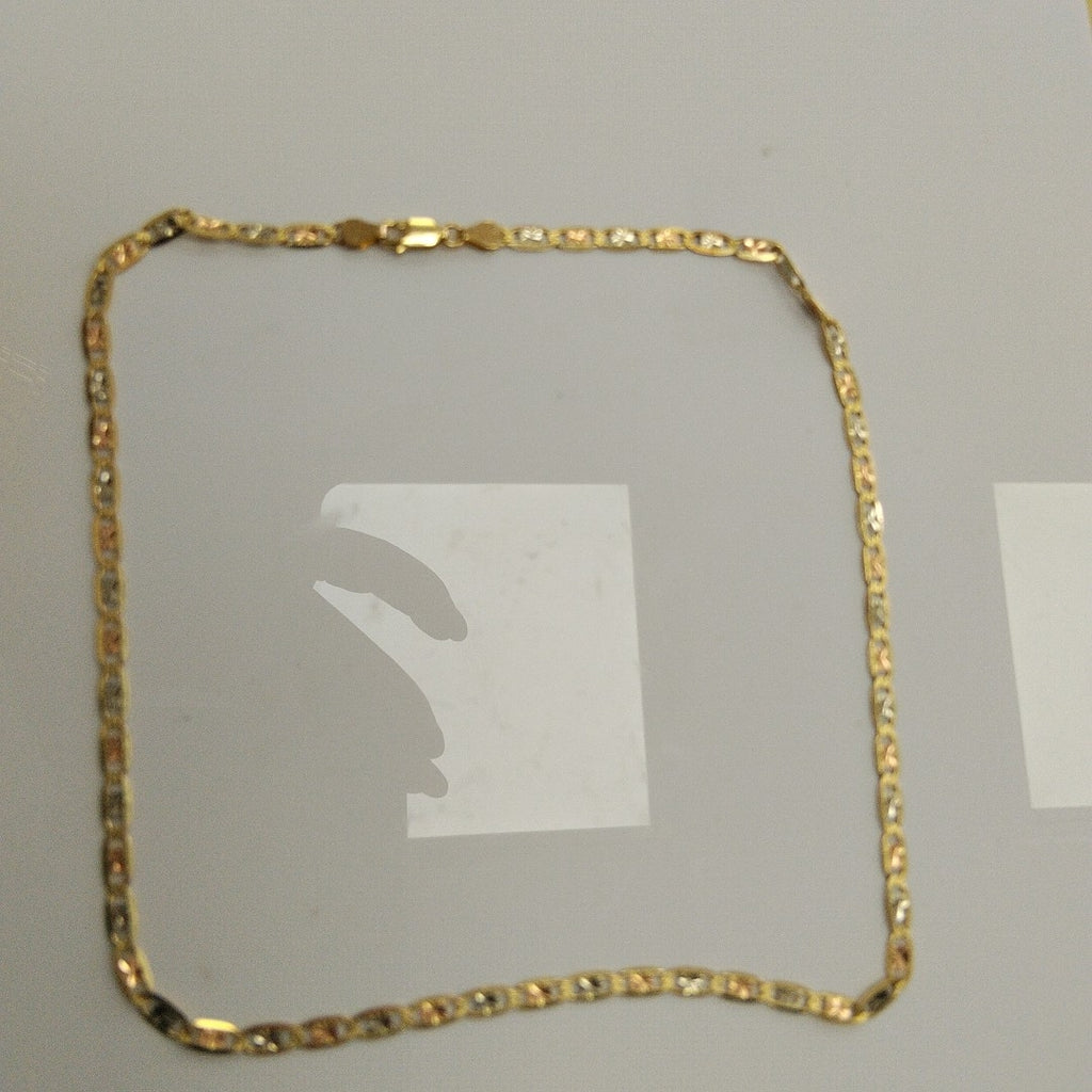 CADENA ORO, ORO COMBINADO 14 K 9.9 GRMS (SEMINUEVO)