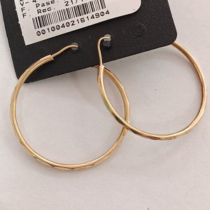 ARRACADAS PAR ORO 14 K 2,40 GRMS (SEMINUEVO)