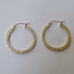 ARRACADAS PAR ORO 14 K 1.3 GRMS (SEMINUEVO)