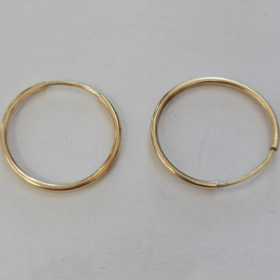 ARRACADAS PAR ORO 10 K 0.8 GRMS (SEMINUEVO)
