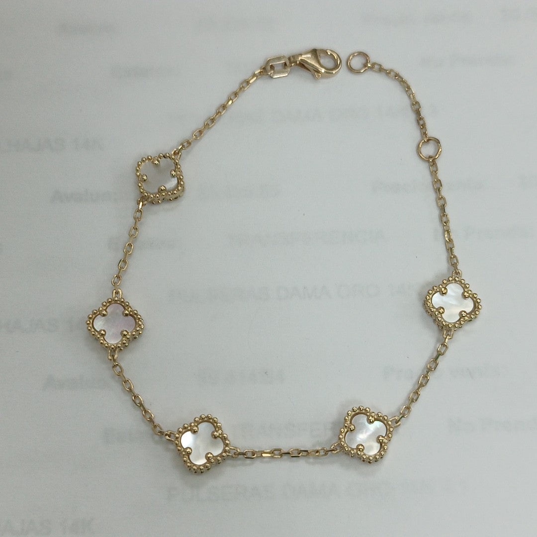 PULSERAS DAMA ORO 14K 3.9 (NUEVO)