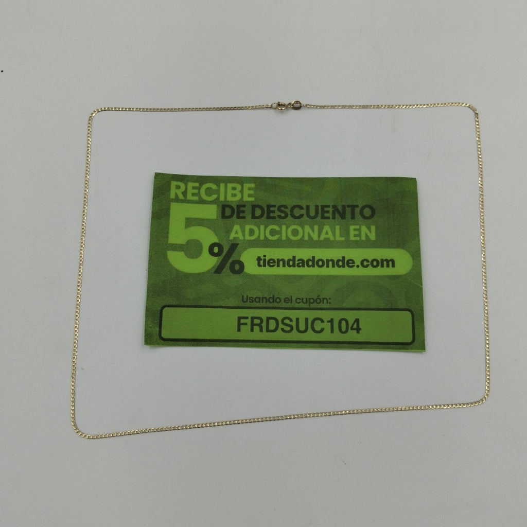CADENA ORO 10 K 1.8 GRMS (SEMINUEVO)