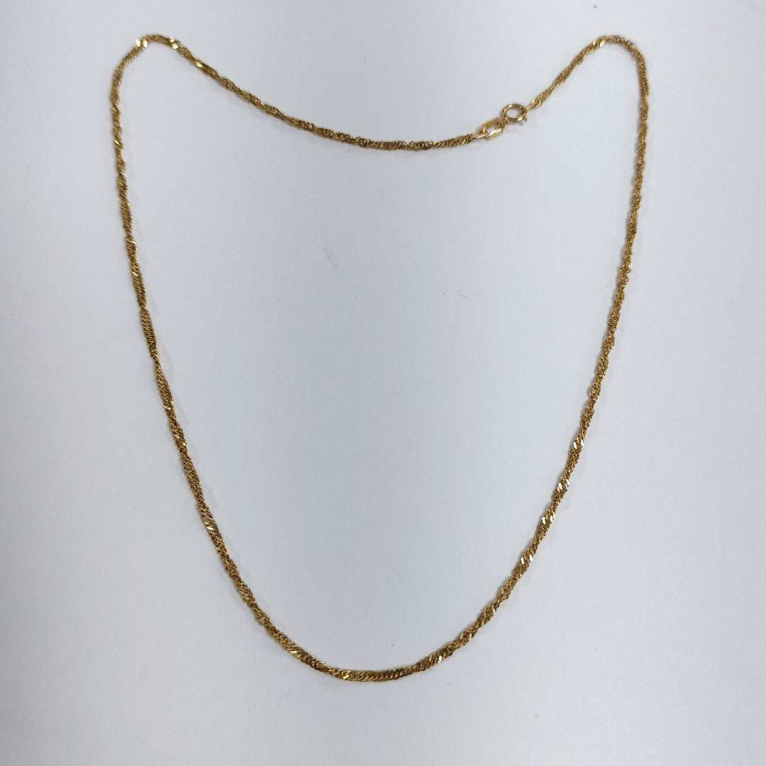 CADENA ORO 14 K 2.3 GRMS (SEMINUEVO)