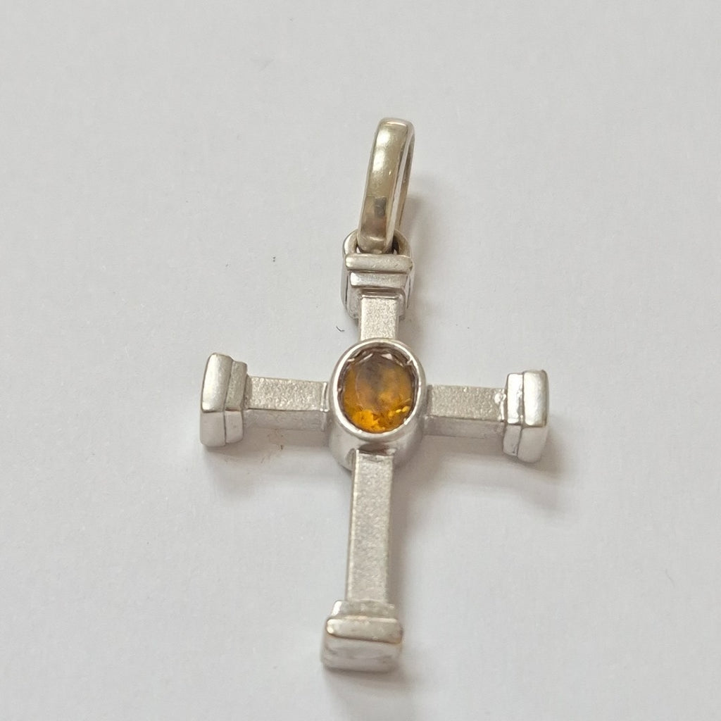 DIJE ORO,ORO BLANCO 14 K 6,40 GRMS (SEMINUEVO)