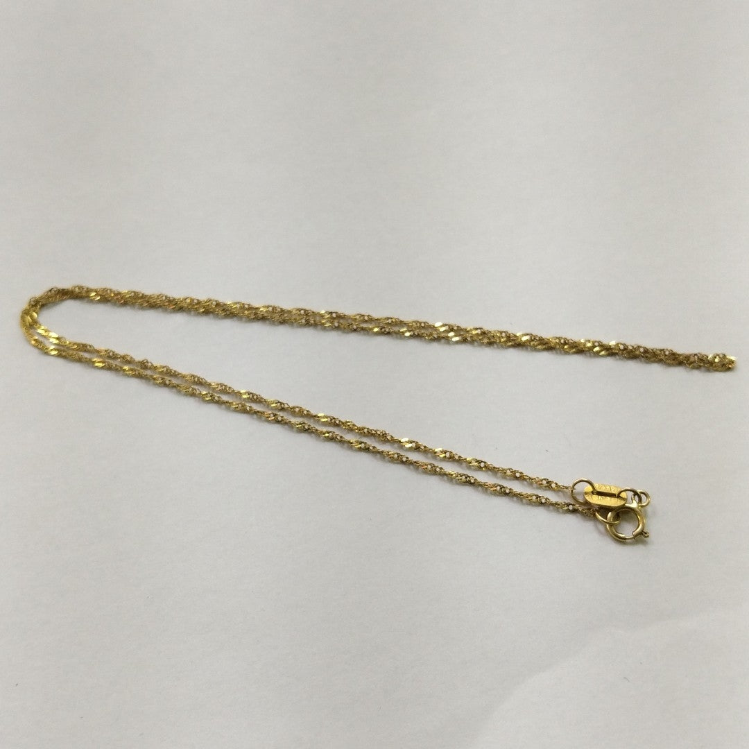 CADENA ORO 10 K 0.9 GRMS (SEMINUEVO)