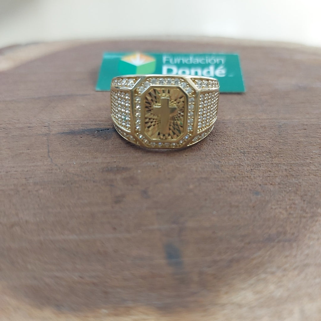 ANILLO ORO 10 K 6 GRMS (SEMINUEVO)