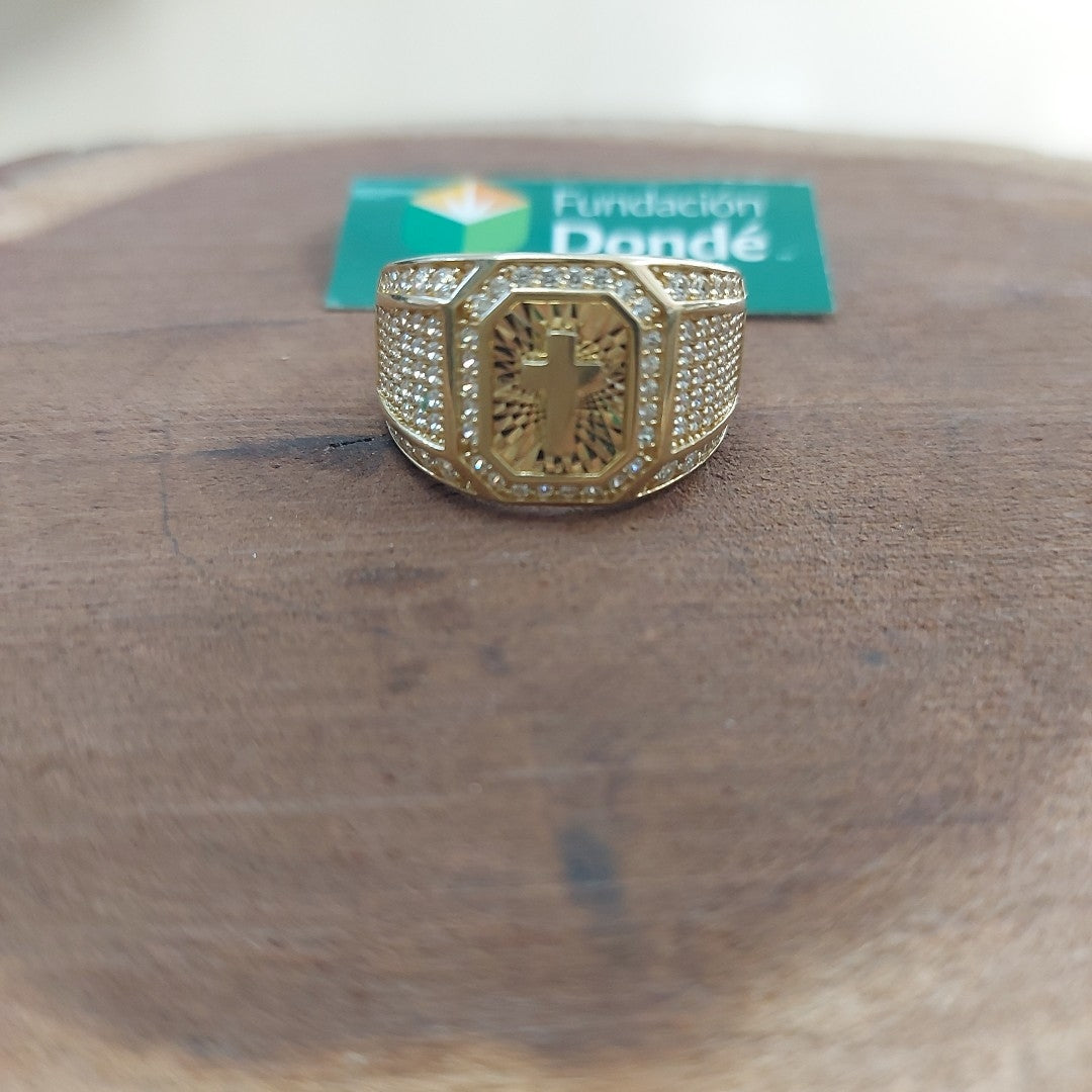 ANILLO ORO 10 K 6 GRMS (SEMINUEVO)