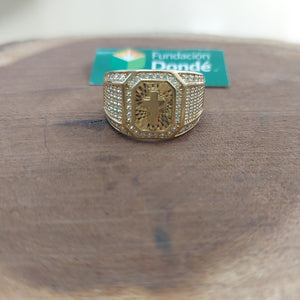ANILLO ORO 10 K 6 GRMS (SEMINUEVO)