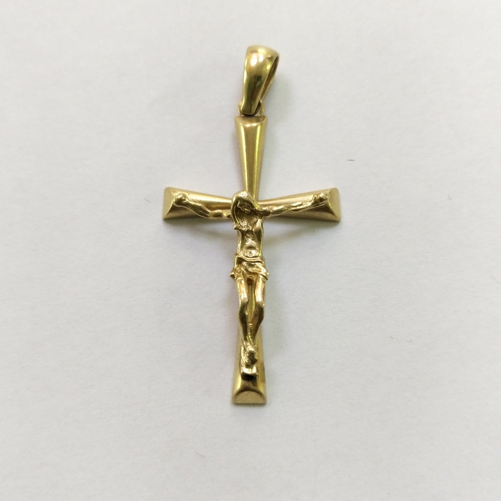 CRUCIFIJO ORO 10 K 3.2 GRMS (SEMINUEVO)