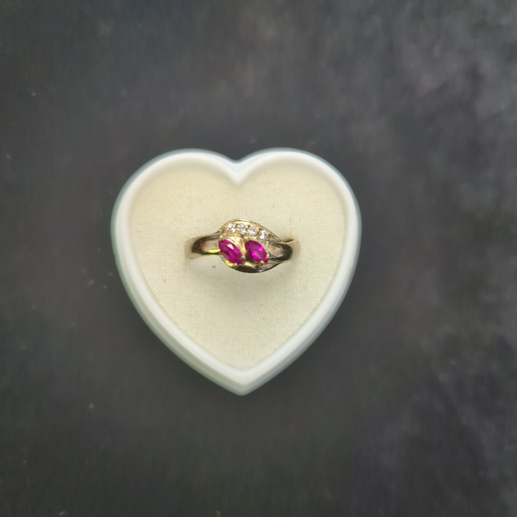 ANILLO ORO 10 K 2.1 GRMS (SEMINUEVO)
