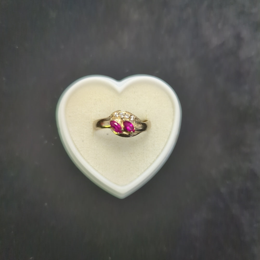 ANILLO ORO 10 K 2.1 GRMS (SEMINUEVO)