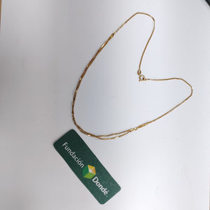 CADENA ORO 14 K 2.7 GRMS (SEMINUEVO)