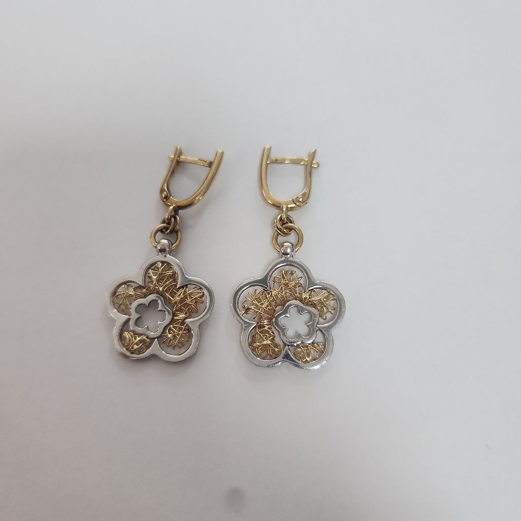 ARRACADAS PAR ORO 14 K 6.3 GRMS (SEMINUEVO)