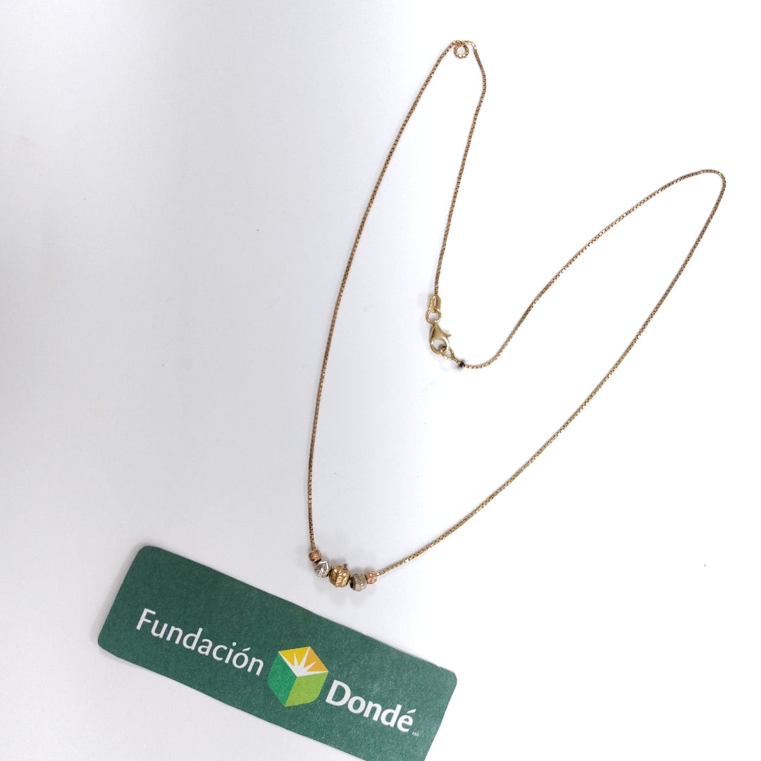 CADENA ORO 10 K 2.5 GRMS (SEMINUEVO)