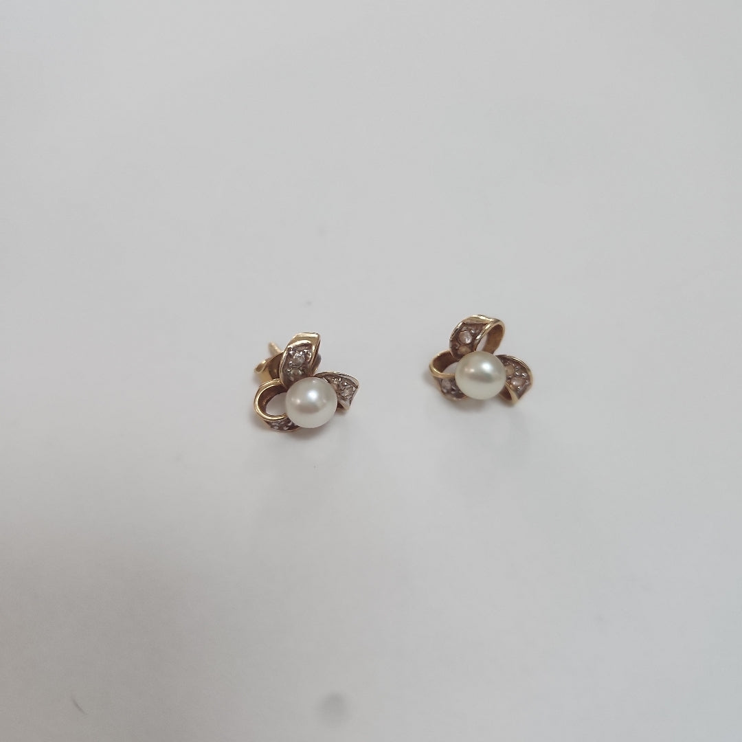 ARETES PAR ORO 14 K 2,10 GRMS (SEMINUEVO)