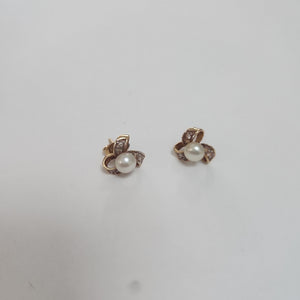 ARETES PAR ORO 14 K 2,10 GRMS (SEMINUEVO)