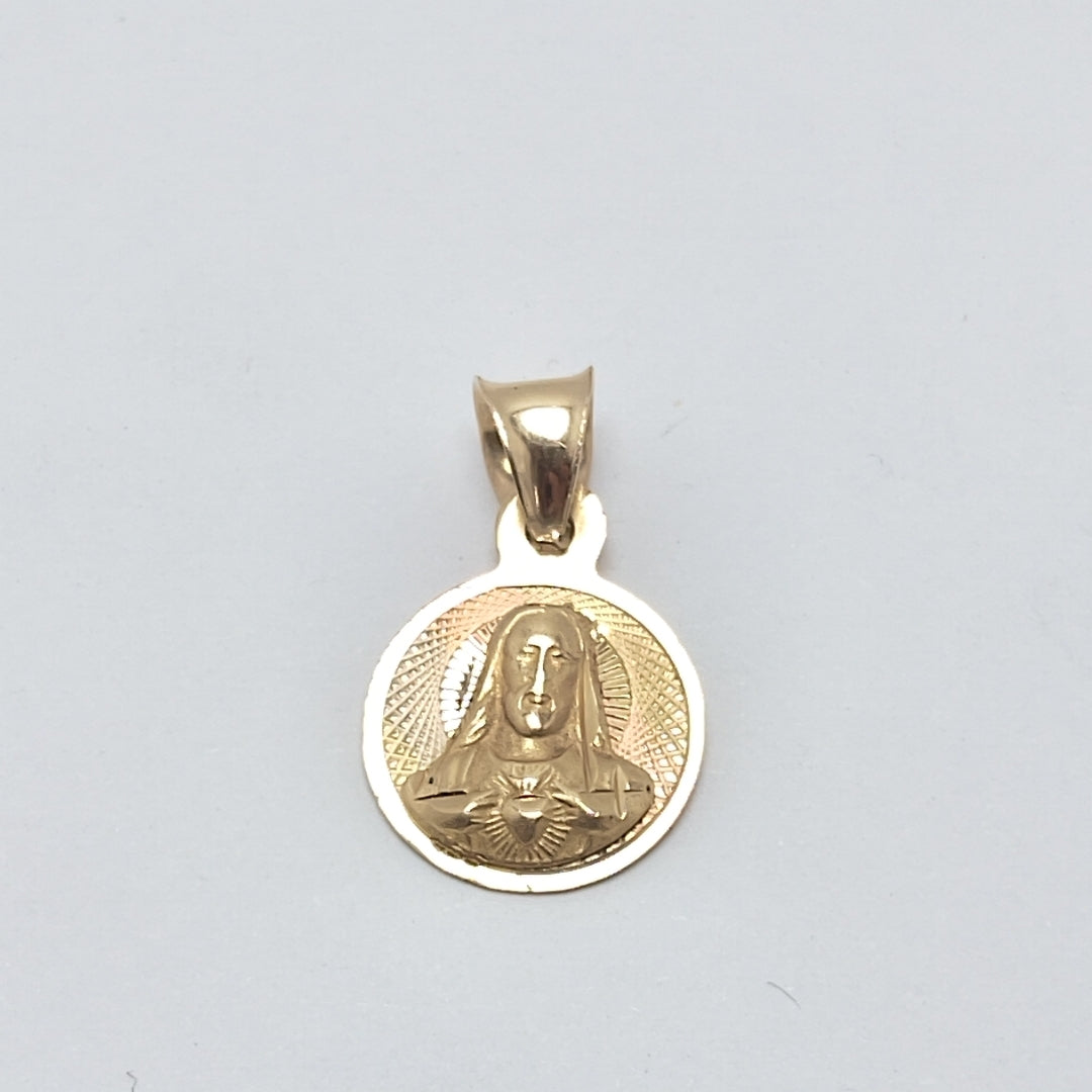 MEDALLA RELIGIOSA ORO 14 K 0.8 GRMS (SEMINUEVO)