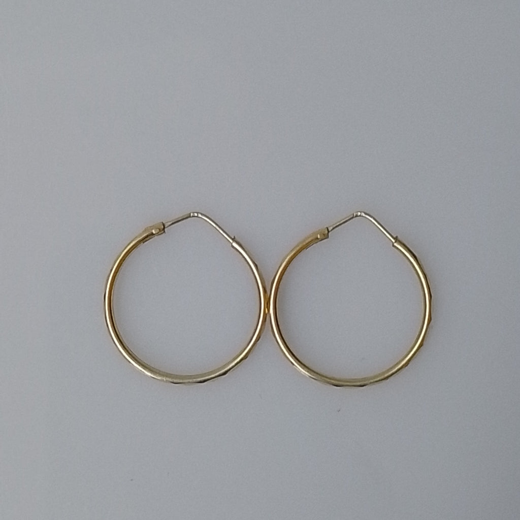 ARRACADAS PAR ORO 14 K 0.9 GRMS (SEMINUEVO)