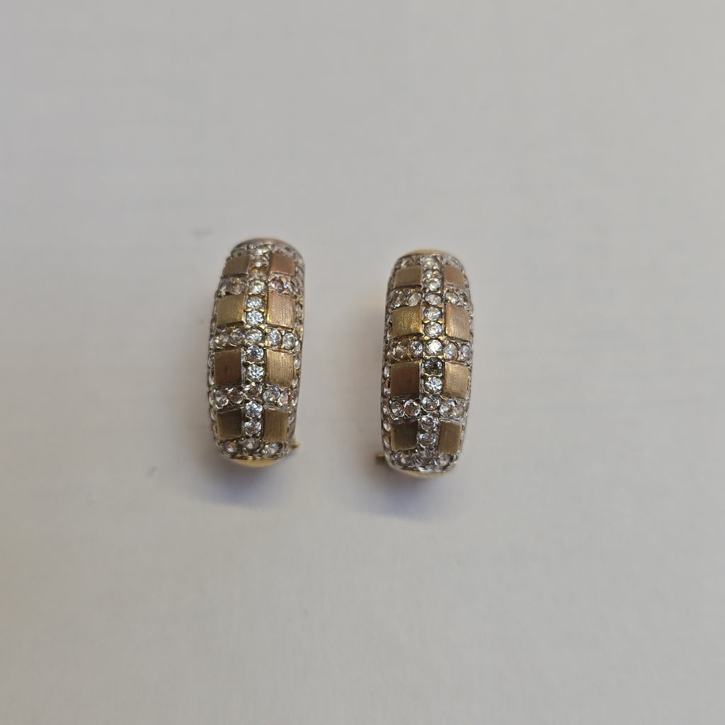 ARETES PAR ORO 10 K 6,40 GRMS (SEMINUEVO)