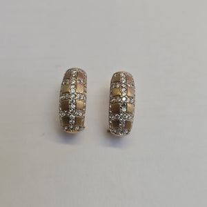 ARETES PAR ORO 10 K 6,40 GRMS (SEMINUEVO)
