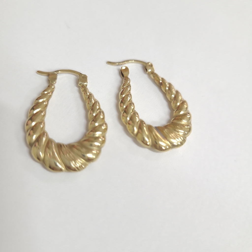 ARRACADAS PAR ORO 14 K 2,30 GRMS (SEMINUEVO)
