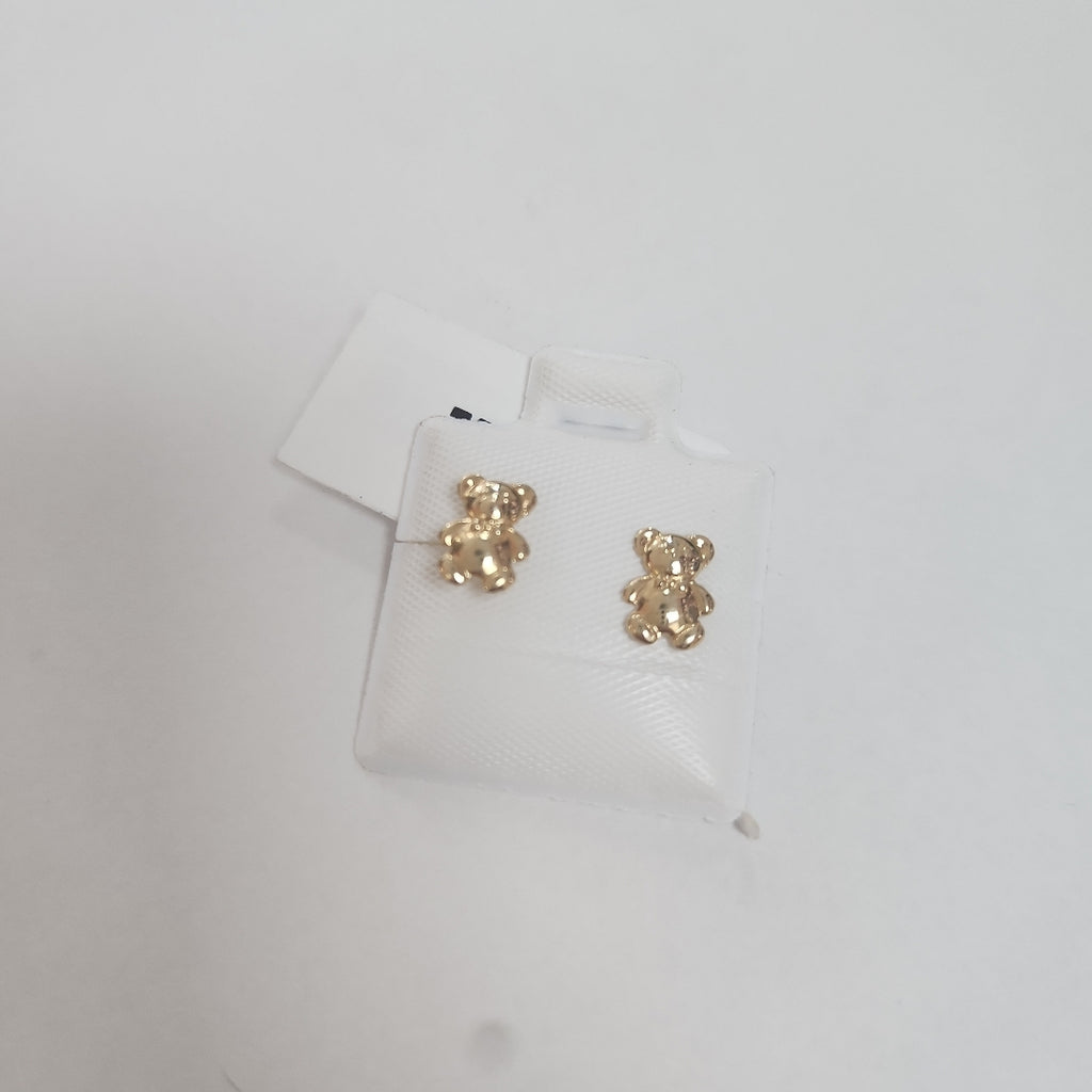BROQUELES BROQUEL FIG OSO 14K 0.2592 GR (NUEVO)