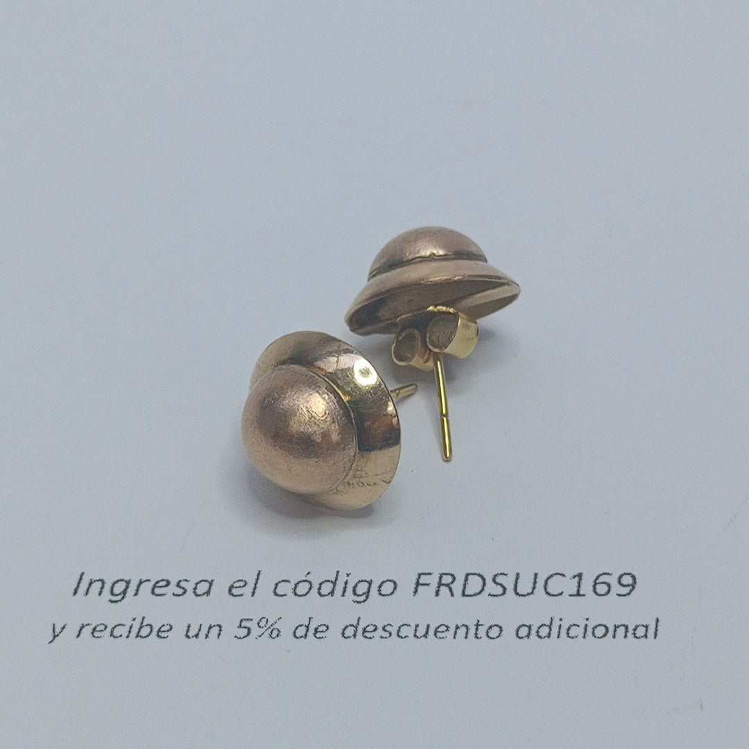 ARETES PAR ORO 10 K 5,40 GRMS (SEMINUEVO)