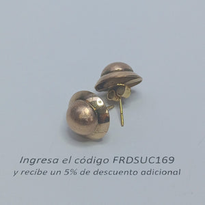 ARETES PAR ORO 10 K 5,40 GRMS (SEMINUEVO)