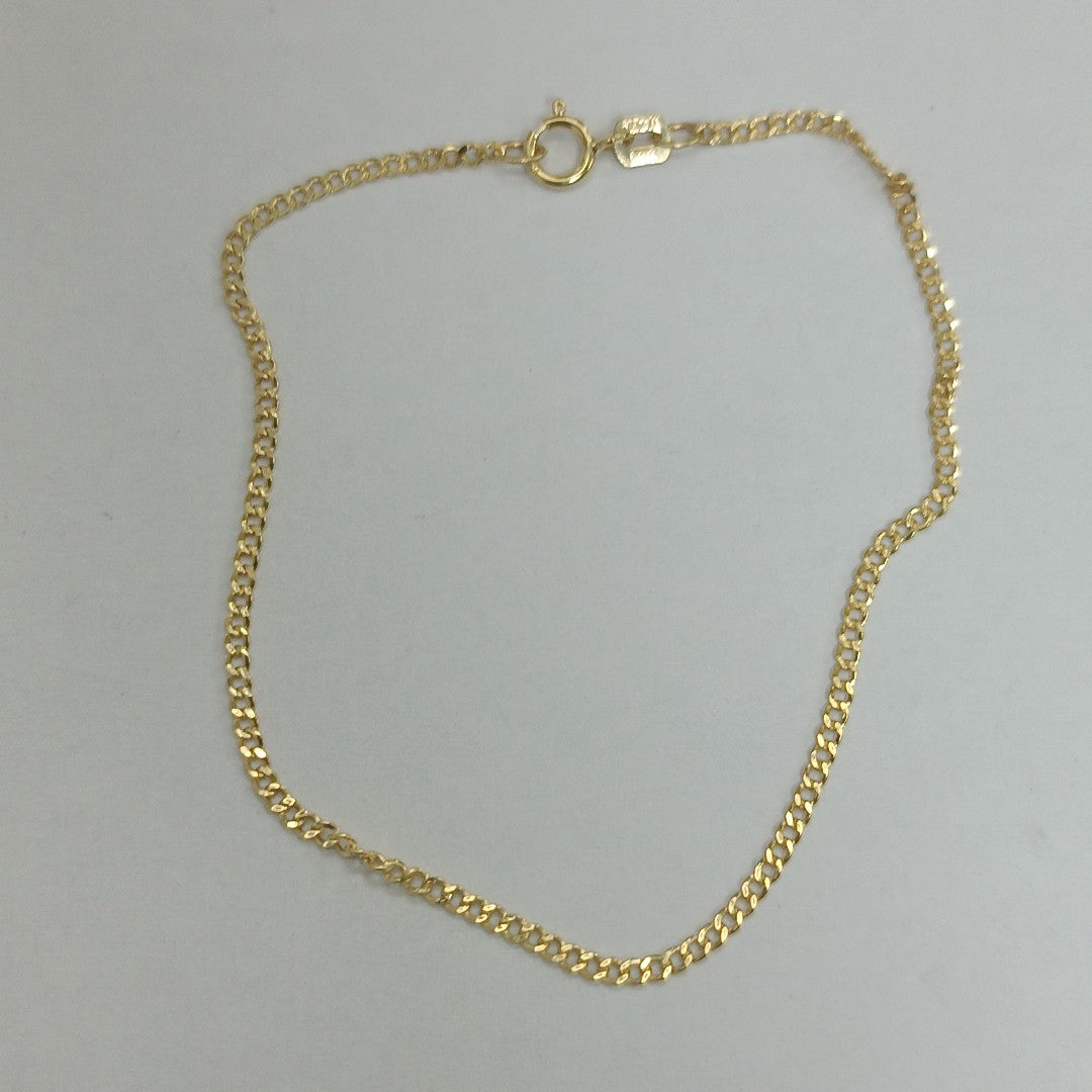 PULSERAS DAMA BARBADA AMARILLA ORO 14K 0.6 (NUEVO)