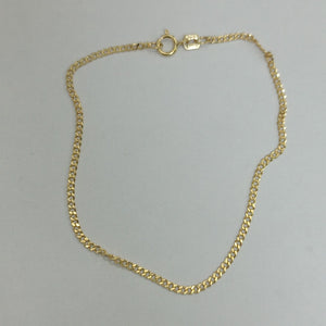 PULSERAS DAMA BARBADA AMARILLA ORO 14K 0.6 (NUEVO)