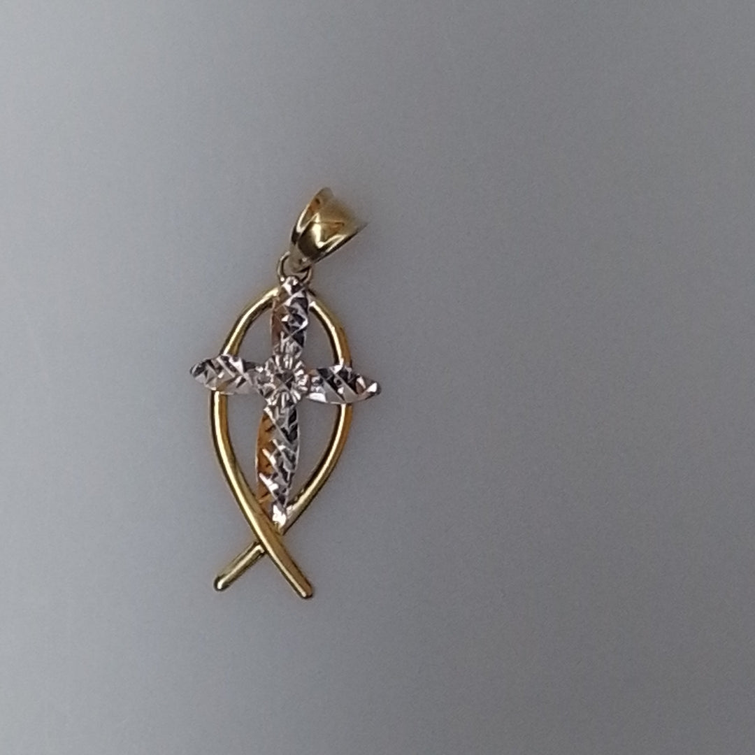 DIJE ORO, RODIADO 14 K 0.8 GRMS (SEMINUEVO)