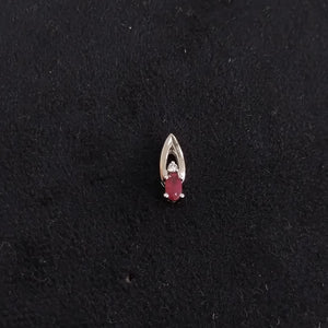 DIJE ORO BLANCO 14 K 0,90 GRMS (SEMINUEVO)