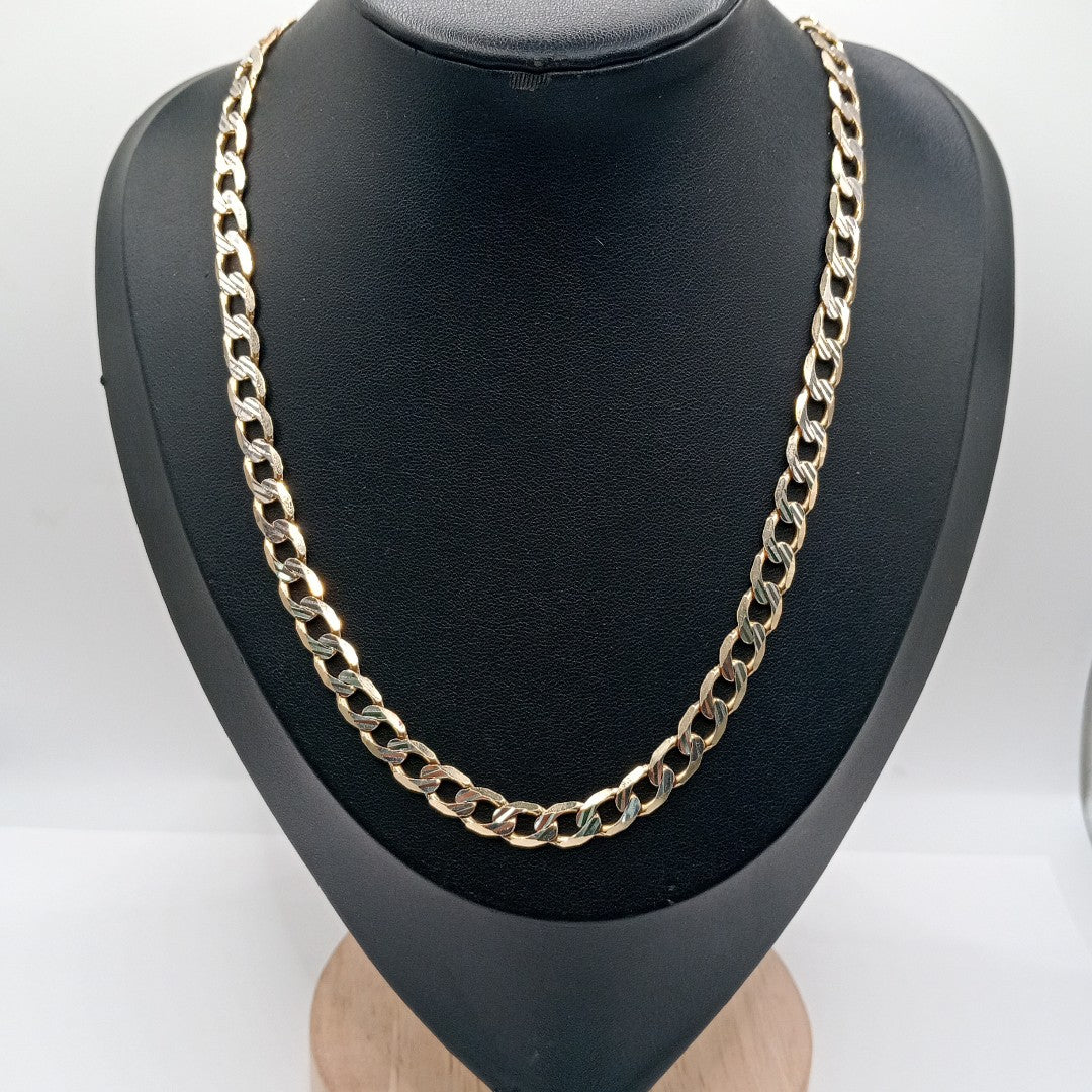 CADENA ORO,RODIADO 10 K 26,60 GRMS (SEMINUEVO)