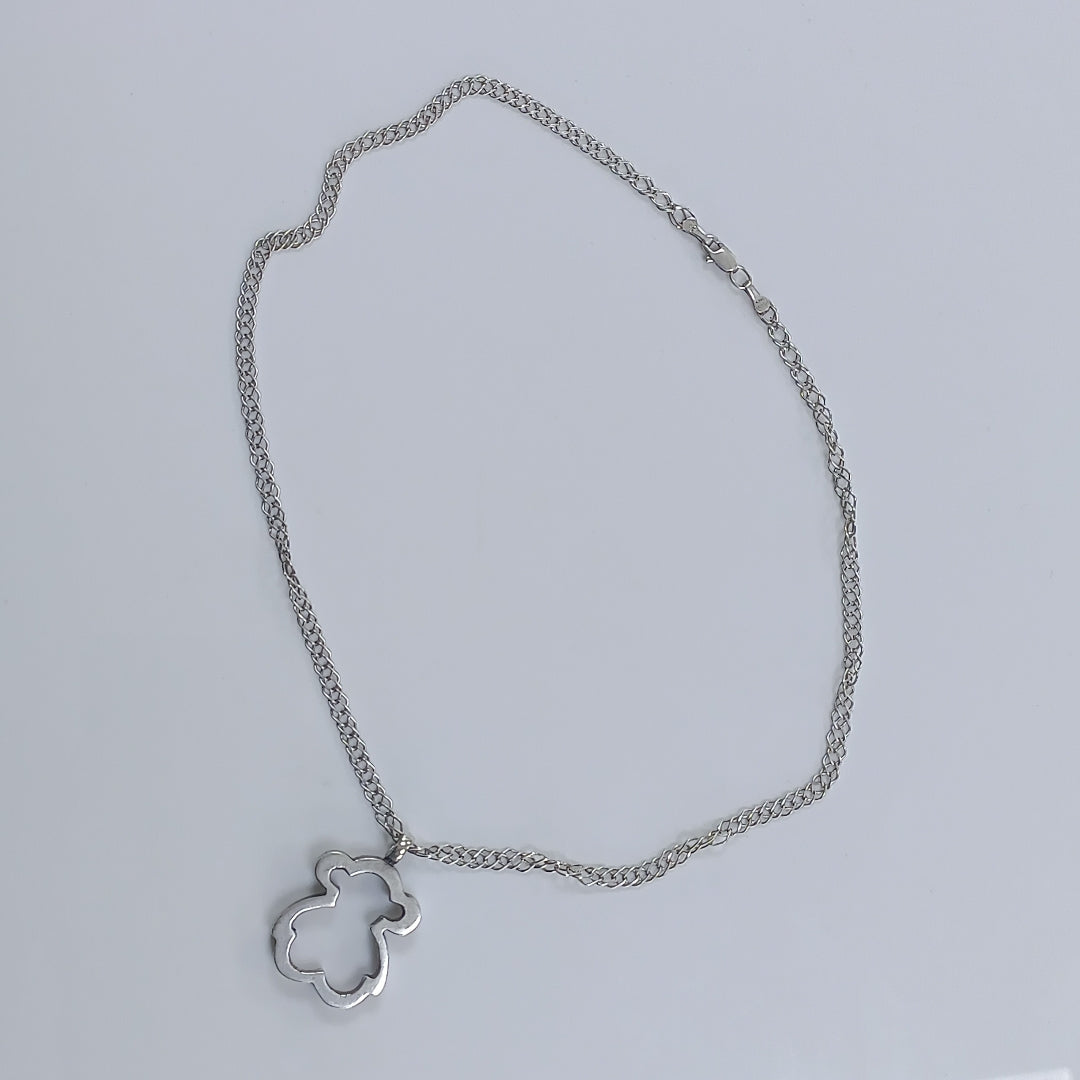 CADENA, DIJE PLATA 6.1 GRMS (SEMINUEVO)