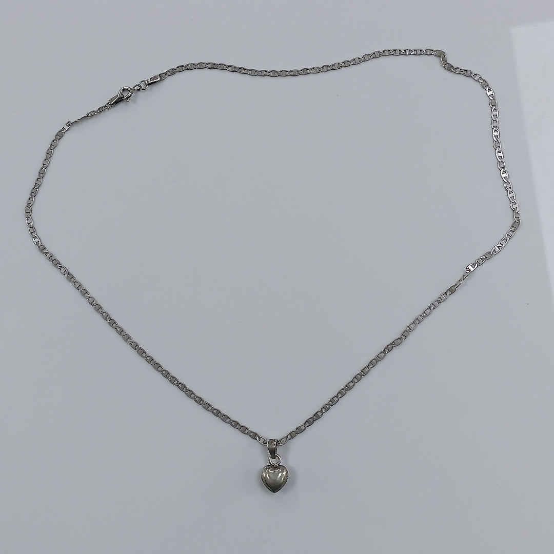 CADENA, DIJE PLATA 3.5 GRMS (SEMINUEVO)