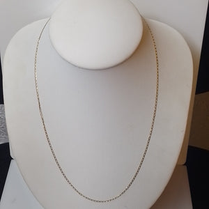 CADENA ORO, RODIADO 14 K 1.4 GRMS (SEMINUEVO)