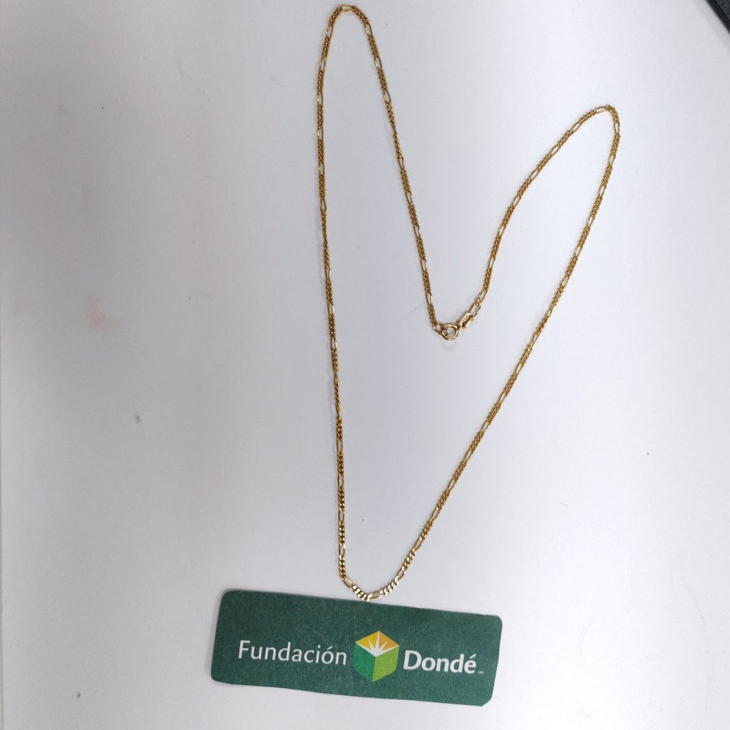 CADENA ORO 14 K 4.3 GRMS (SEMINUEVO)