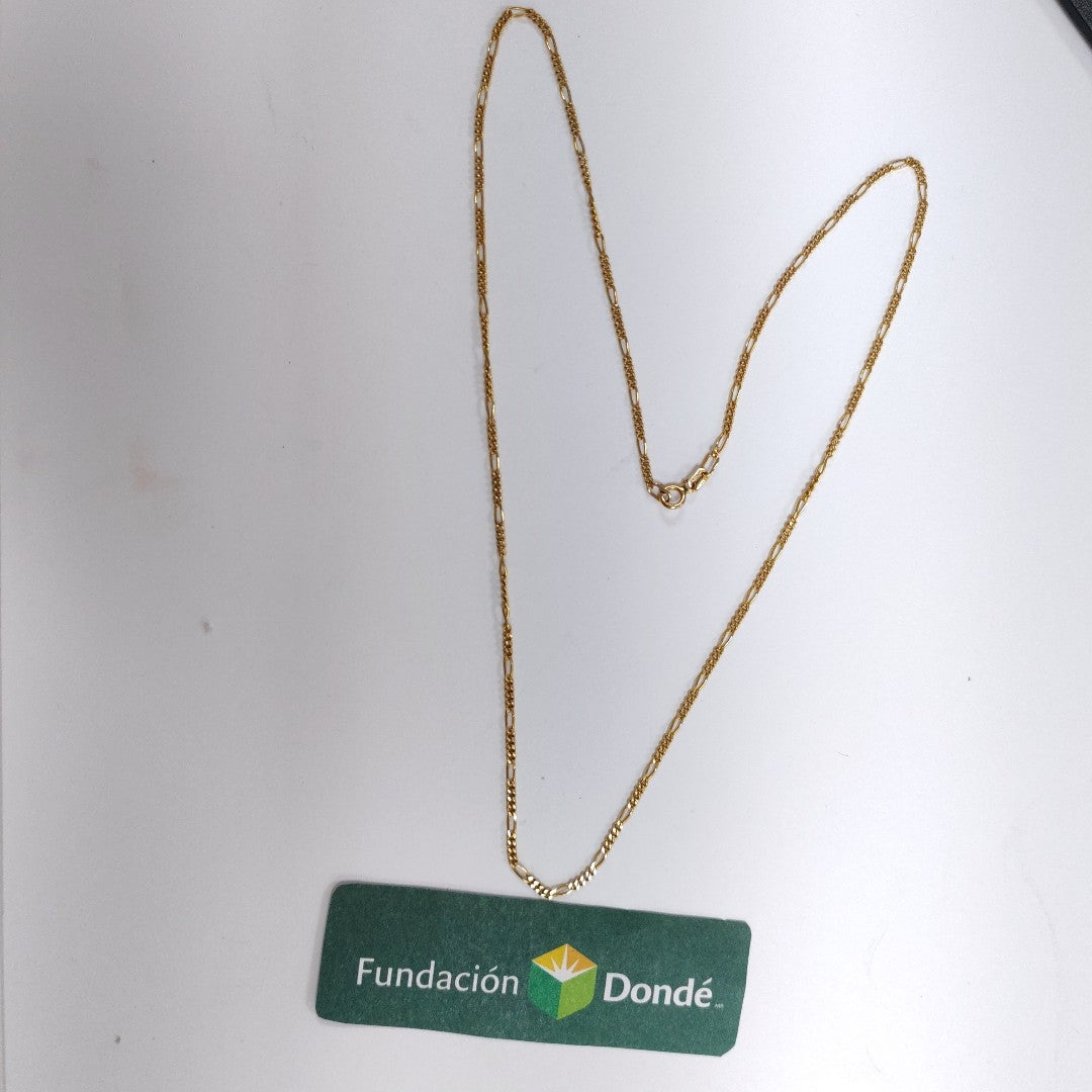 CADENA ORO 14 K 4.3 GRMS (SEMINUEVO)