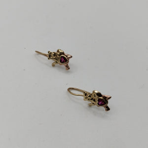 ARETES PAR ORO 10 K 1.2 GRMS (SEMINUEVO)