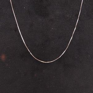 CADENA ORO BLANCO 14 K 1,70 GRMS (SEMINUEVO)