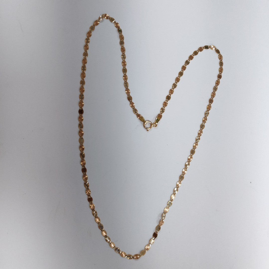 CADENA ORO 14 K 2.5 GRMS (SEMINUEVO)