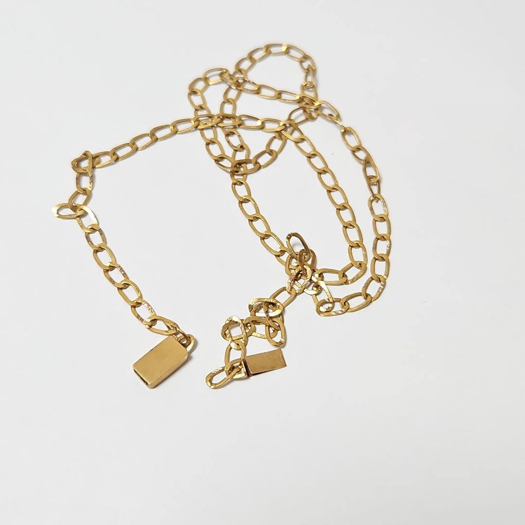 CADENA ORO 10 K 5,00 GRMS (SEMINUEVO)