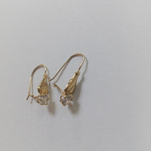 ARETES PAR ORO 10 K 0,60 GRMS (SEMINUEVO)