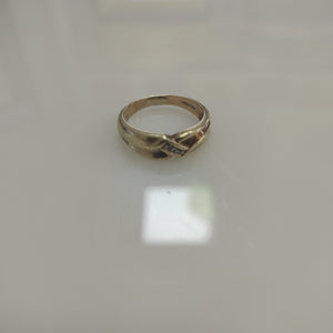 ANILLO ORO 10 K 4.8 GRMS (SEMINUEVO)