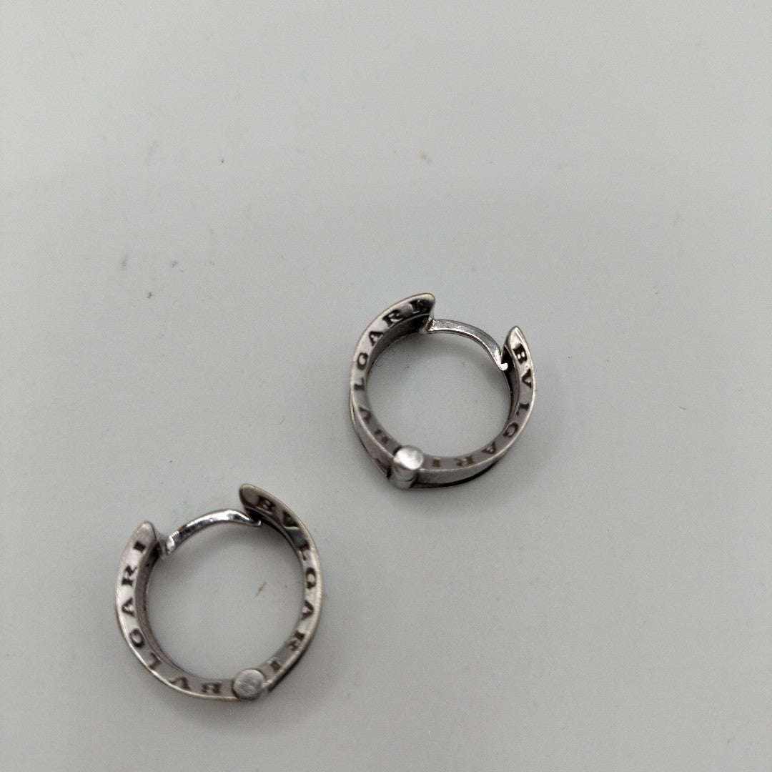 ARRACADAS PAR ORO BLANCO 14 K 4,20 GRMS (SEMINUEVO)