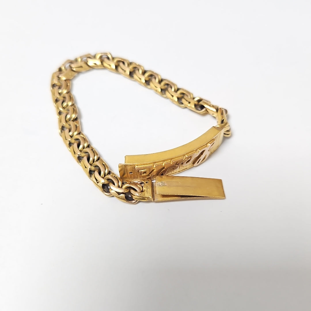 ESCLAVA ORO 10 K 20,00 GRMS (SEMINUEVO)