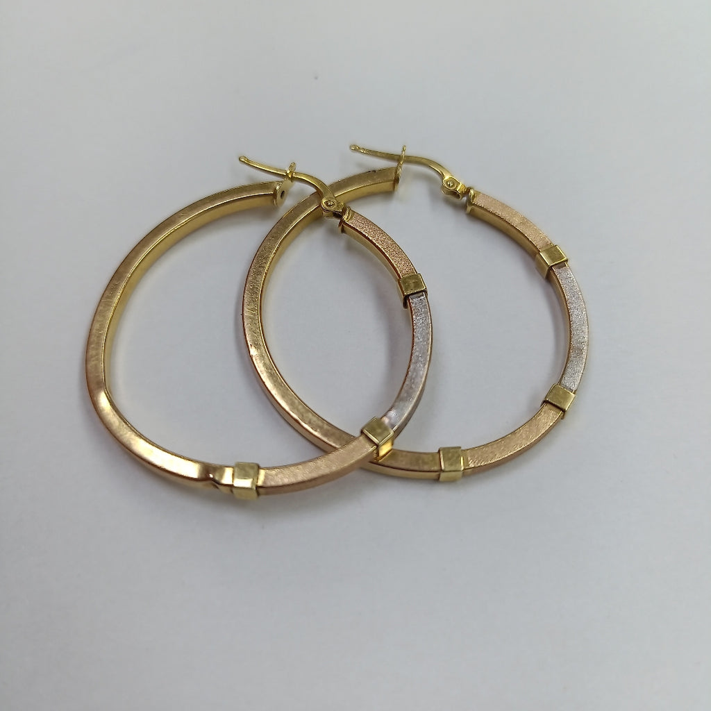 ARETES PAR ORO 14 K 2,90 GRMS (SEMINUEVO)