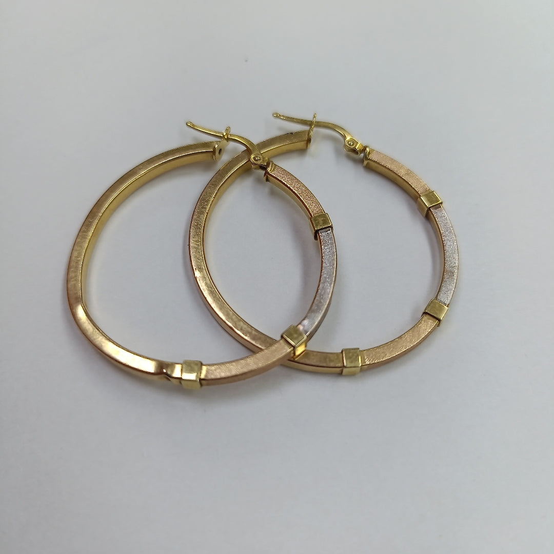 ARETES PAR ORO 14 K 2,90 GRMS (SEMINUEVO)