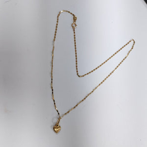 CADENA, DIJE ORO 14 K 2.2 GRMS (SEMINUEVO)